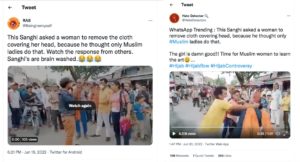Viral video Madhya Pradesh woman beats man on road Fact Check Fake News