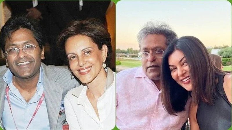 Lalit Modi first wife Minal & Sushmita Sen Love Story