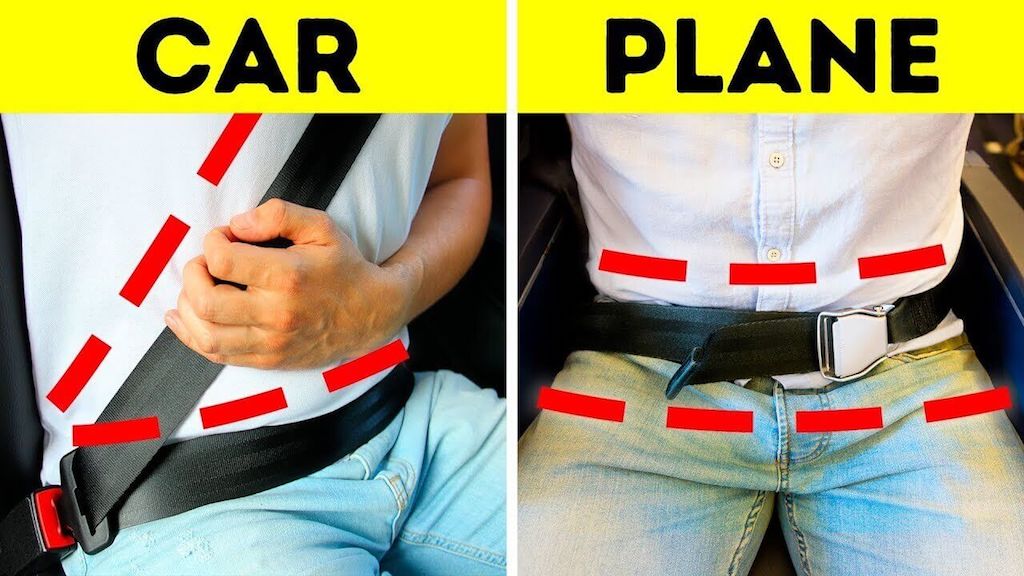 GK Why Airplanes Don’t Have Shoulder Seat Belts But Cars Do