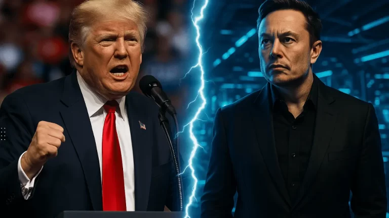 ट्रंप और मस्क विवाद एक रहस्यमयी लड़ाई: राजनीति बनाम टेक्नोलॉजी का टकराव?